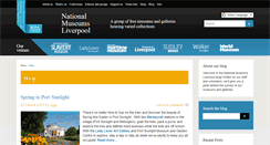 Desktop Screenshot of blog.liverpoolmuseums.org.uk