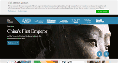 Desktop Screenshot of liverpoolmuseums.org.uk